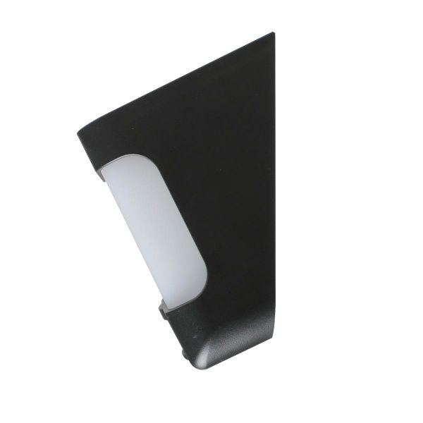 Светильник уличный настенный Lutec LED 8 Вт IP54 черный TRY 6939101330