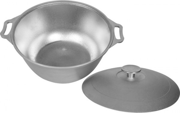 Кастрюля с крышкой алюминиевая 4,5 л К0451 Biol