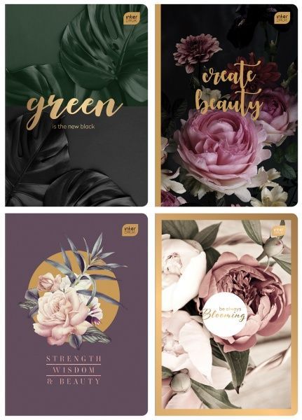 Тетрадь школьная А5 80 стр. клетка You в ассортименте InterDRUK