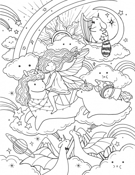 Книга-раскраска Лулу Майо «Майже мільйон чарівняшок» 978-617-7853-90-8