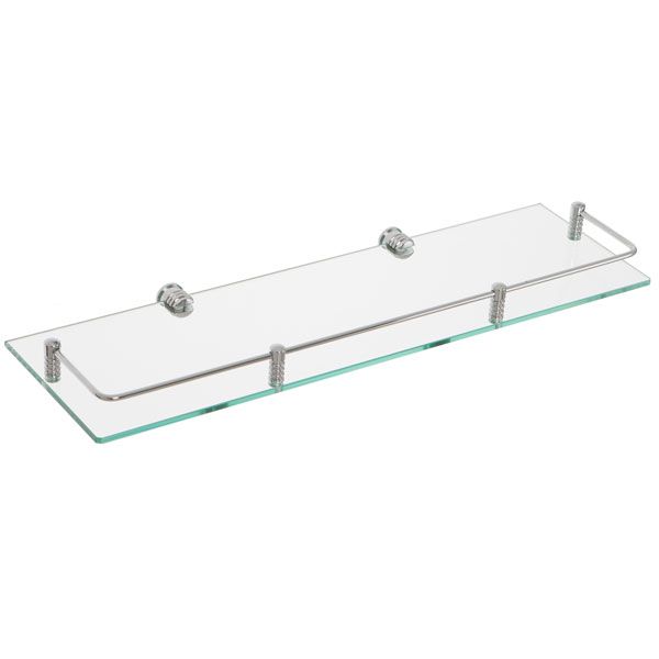 Полочка стеклянная ППО 500х150х6 мм 