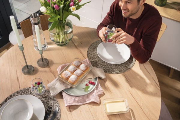 Ємність для продуктів універсальна з кришкою MASTERSEAL GLASS 1.3 л N1041010 Tefal