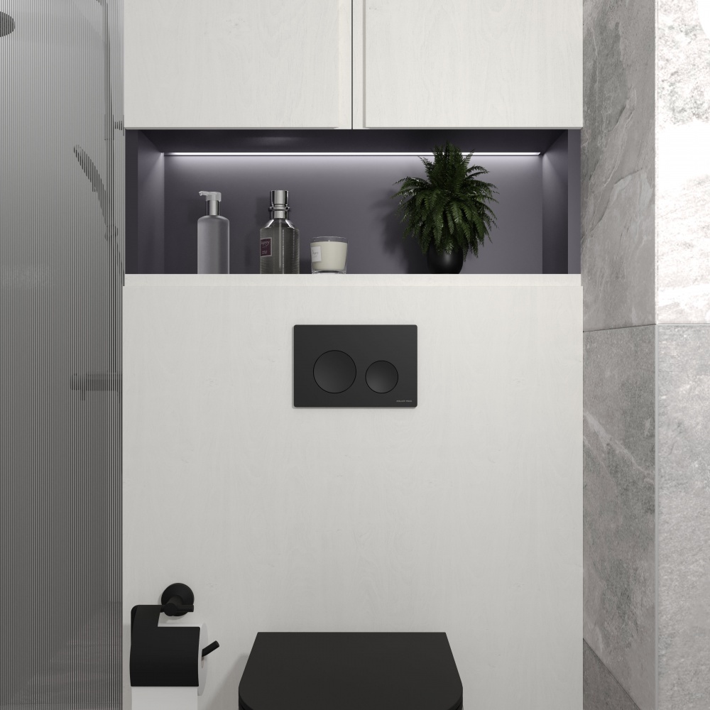 Клавиша смыва Koller Pool Round Pro New черный