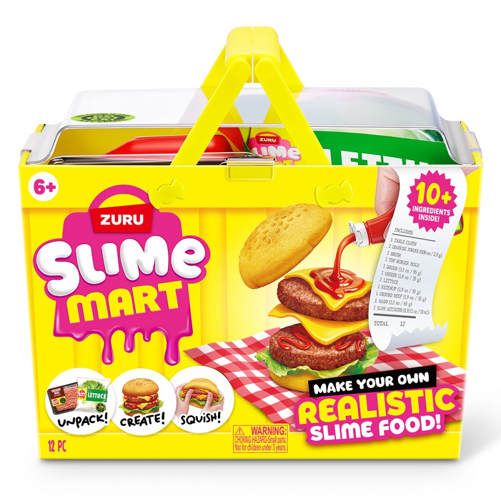 Игровой набор Slime Mart Shopping Basket Бургер 15905A