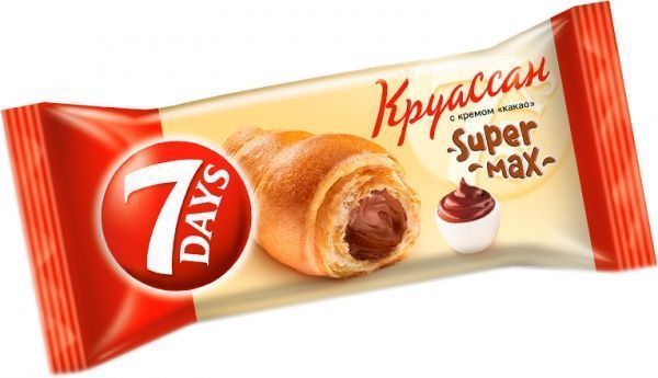 Круассаны 7DAYS с кремом Какао 110 г 