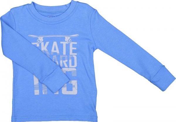 Піжама для хлопчиків Фламінго скейт р.98 меланж/джинс 