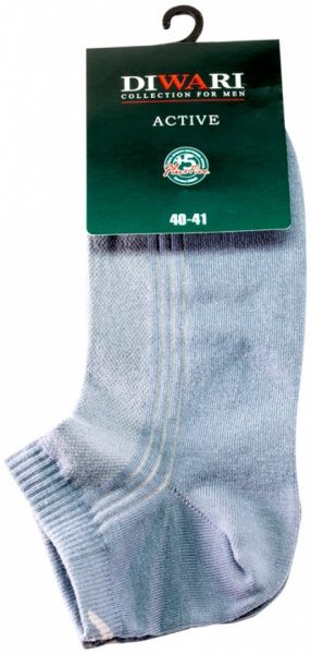 Шкарпетки Diwari ACTIVE 018 короткі р. 25 блакитний 