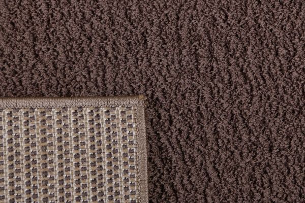 Килим Ozkaplan Karpet Gold Shaggy темно-бежевий 1,5x2,2 м