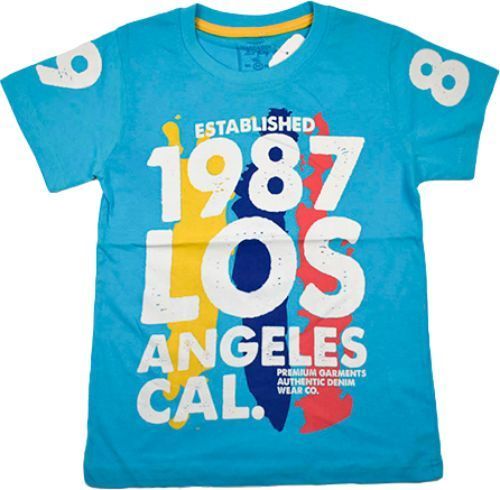 Футболка AKKU 9069 1987 р.116 блакитний 