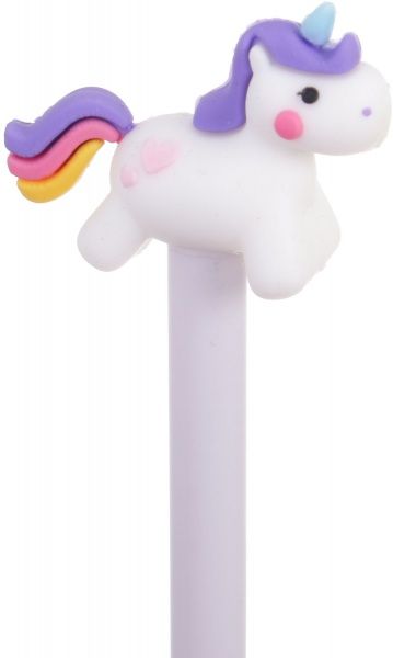 Ручка шариковая «Единорог фиолетовая радуга» 