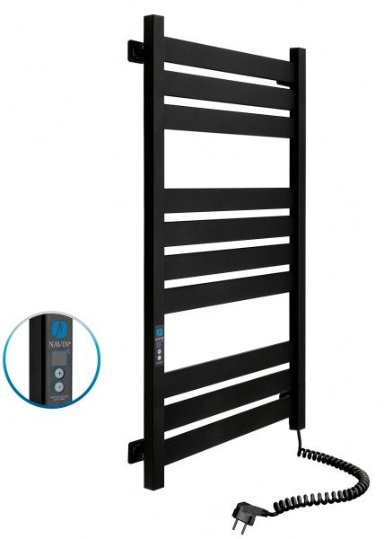 Рушникосушарка електрична NAVIN Largo 500х1000 Digital права (чорний муар) (12-244052-5010)