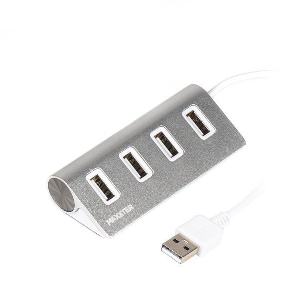 USB-хаб Maxxter HU2A-4P-01 USB 2.0 Type-A на 4 порта