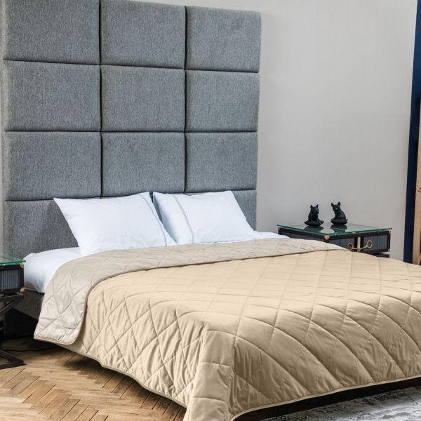 Покрывало VELOUR 240x260 см La Nuit молочный 