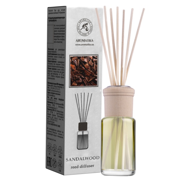 Аромадиффузор Ароматика Сандал (Sandalwood) 50 мл 