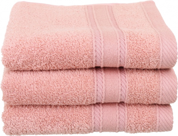 Рушник махровий МХ Б593 45x80 см пудра Yanatex 