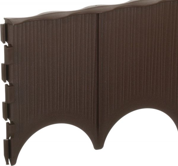 Декоративный бордюр ZMM Maxpol H116 темно-коричневый