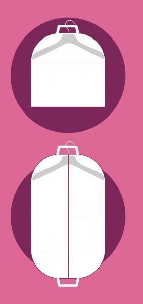 Чохол для одягу об'ємний для транспортування дитячого одягу складаний Vivendi 90x50 см рожевий