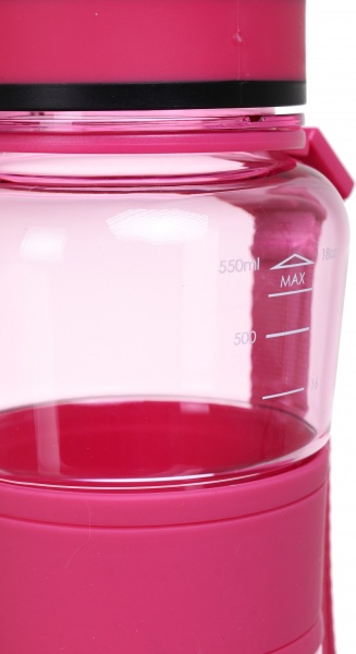 Пляшка для води Smart 550 мл рожевий Flamberg