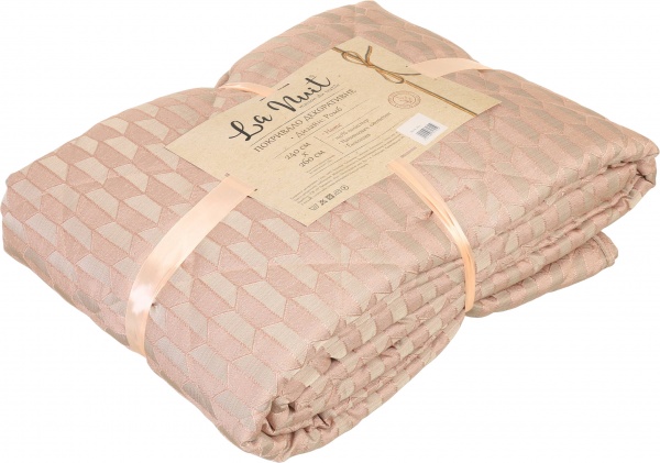 Покрывало Auris 703 240x260 см La Nuit пудровый 