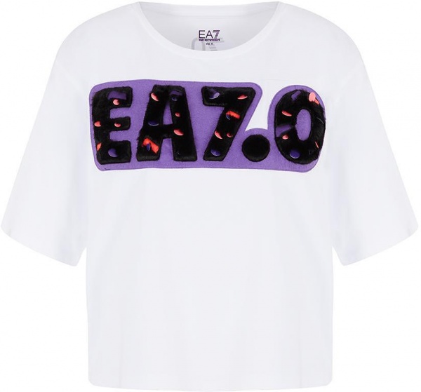 Футболка EA7 6LTT36-TJ6SZ-1100 р.XL білий