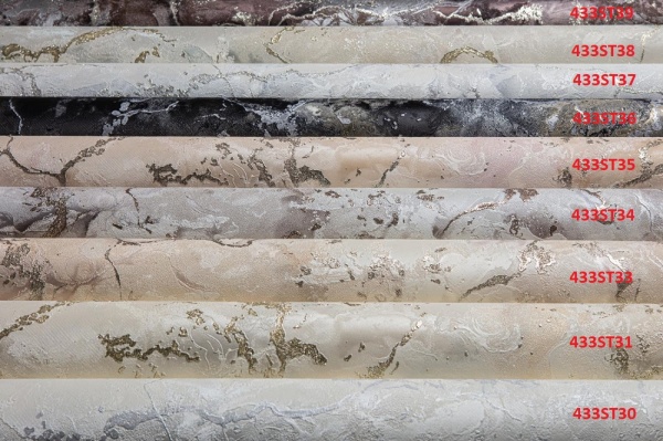 Шпалери вінілові на флізеліновій основі Status 433ST38 1,06x10,05 м 