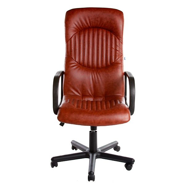 Крісло офісне Новий Стиль Gefest  CH ECO-21 коричневе 