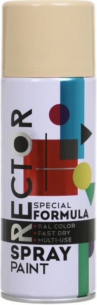 Эмаль RECTOR 400 мл 1001 бежевая