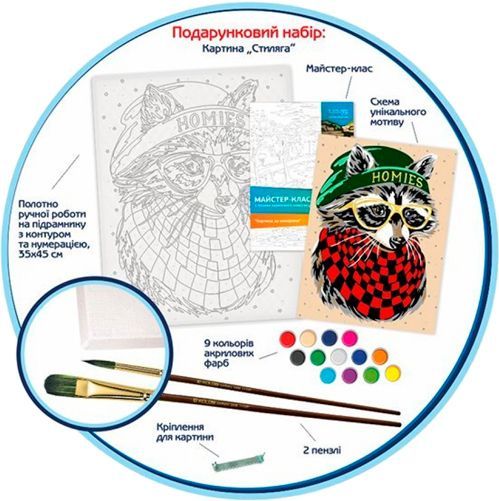 Картина за номерами Стиляга Rosa Start 