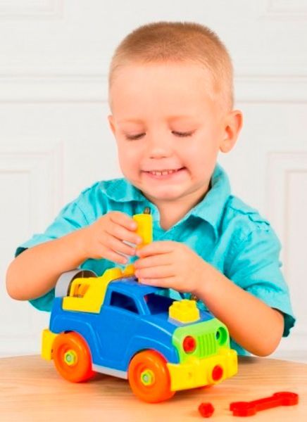 Конструктор Bebelino Пикап 58145