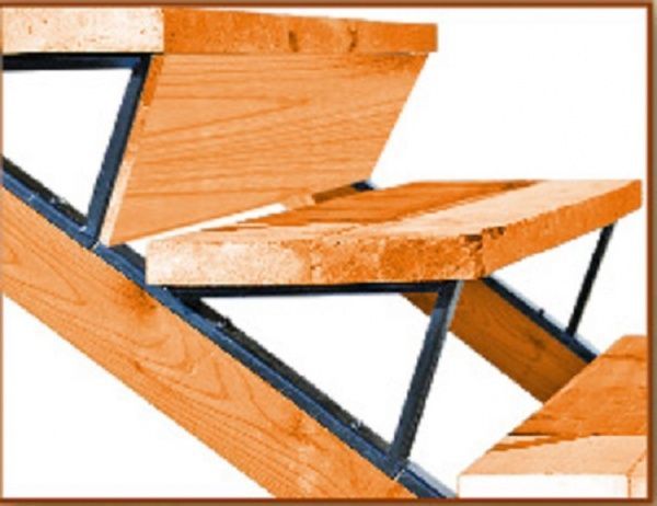 Каркас металевий для сходинки 2 шт.