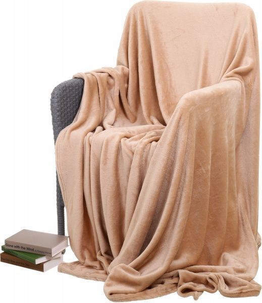 Плед Frannel Ginger Root 220x200 см бежевий La Nuit 