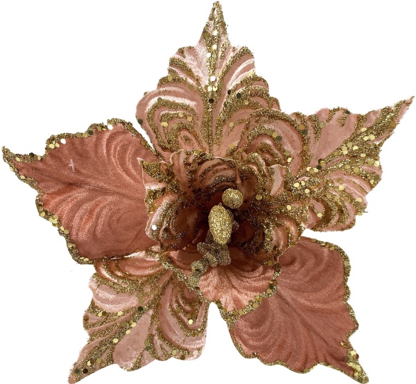 Квітка декоративна Dalian Everglory пуансетія кремова