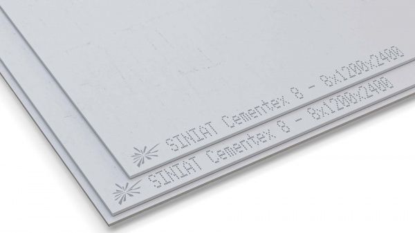 Плита фиброцементная Siniat Cementex 2400х1200х8 мм