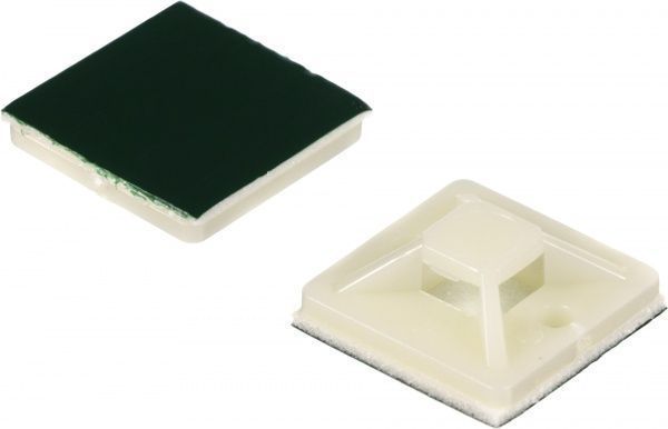 Майданчик під стяжку UP! (Underprice) 25x25 мм 50 шт. білий 