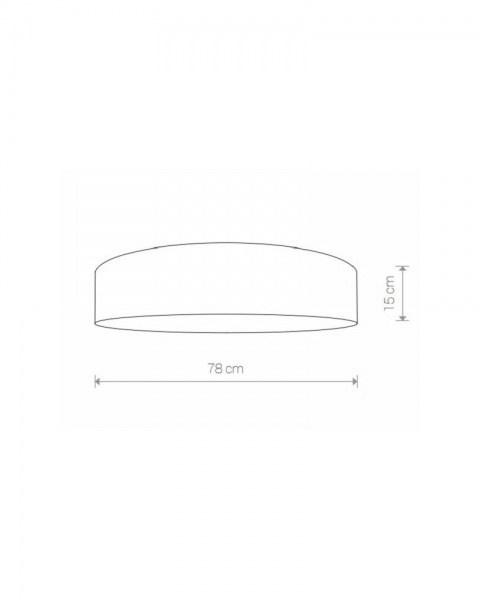 Люстра потолочная Nowodvorski Turda 7x25 Вт E27 бежевый 8958 