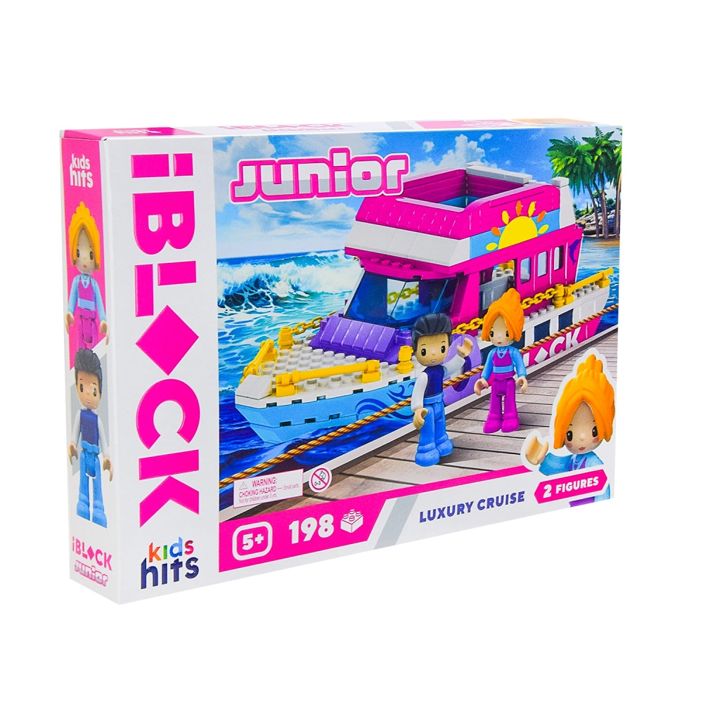 Конструктор Iblock Kids Hits JUNIOR 198 деталей KH08/006/3