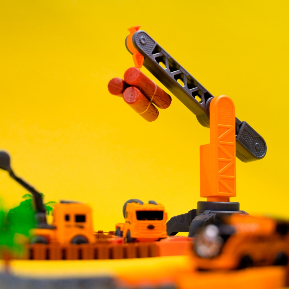 Игровой набор OTAMANKO Автотрек «Удивительные приключения: Строительная площадка» 532.02.63