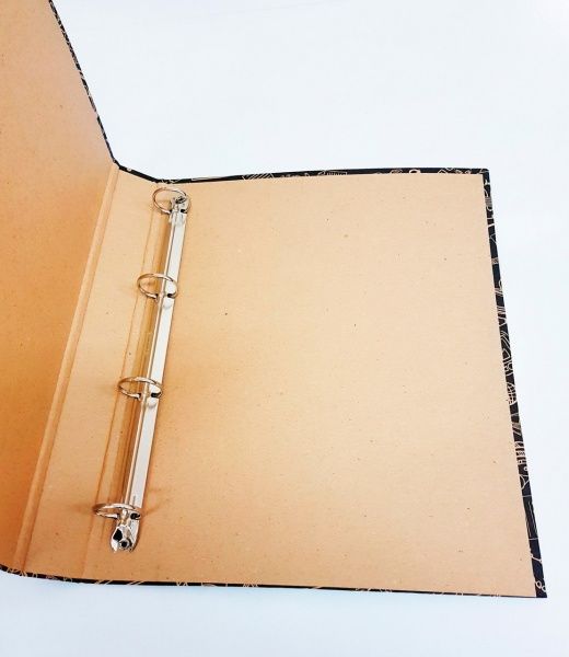 Папка А4 25 мм крафт в ассортименте