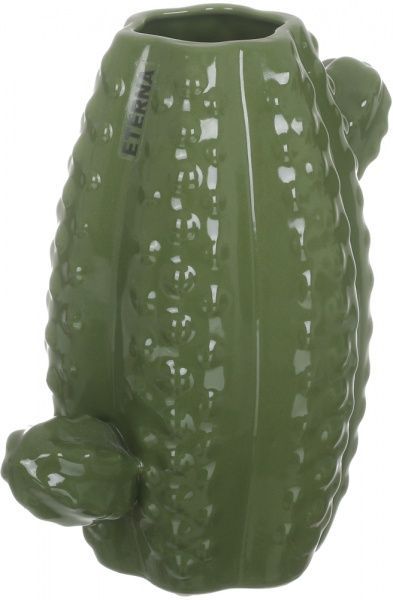 Ваза Кактус WW 2702 20,5 см зеленый Eterna