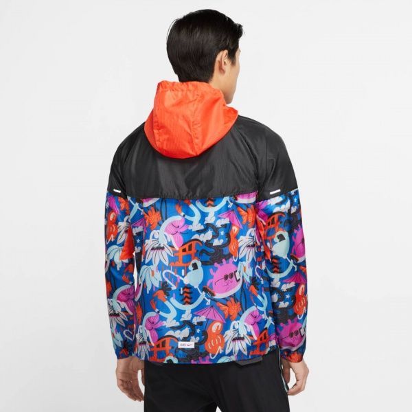 Ветровка Nike M NK WINDRUNNER JKT TKO CT2852-010 L черный