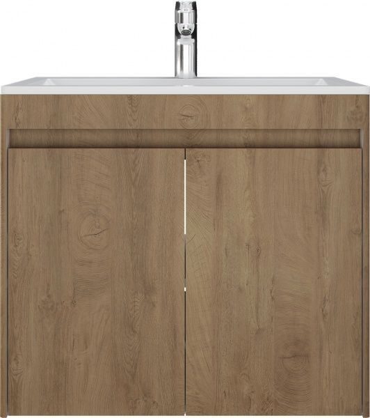 Тумба підвісна Water House Preference N1 70 МДФ розпил дерева медовий під умив.Como 70