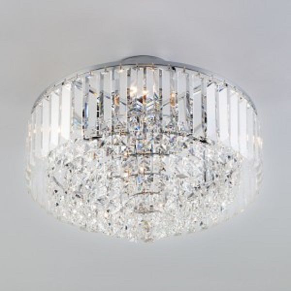 Люстра подвесная Strotskis Torreta 5x60 Вт E14 хром 10105/5 