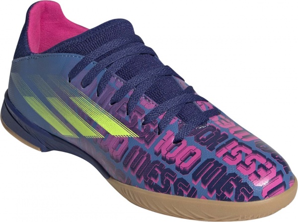 Футзальне взуття Adidas X SPEEDFLOW MESSI.3 IN J FY6901 р.US 5 різнокольоровий