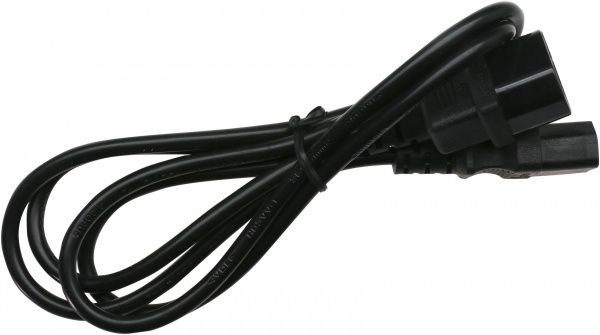 Кабель EMT IEC C13 – IEC C14 1.5 м чорний (4-0052)  