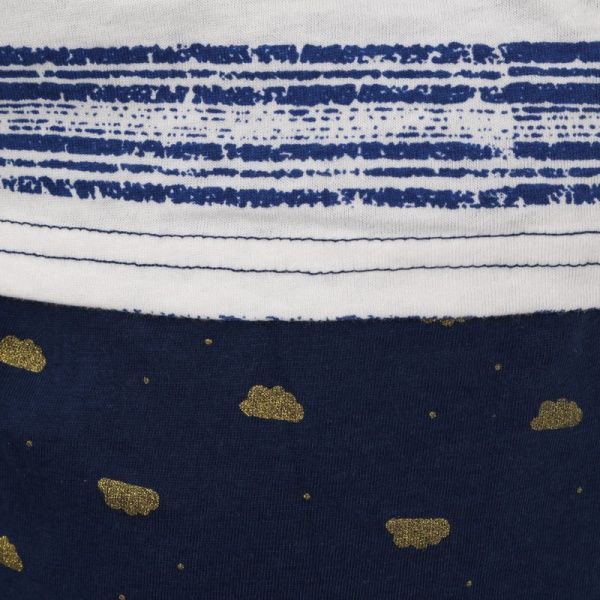 Піжама жіноча Stripe р. XS біло-синій 