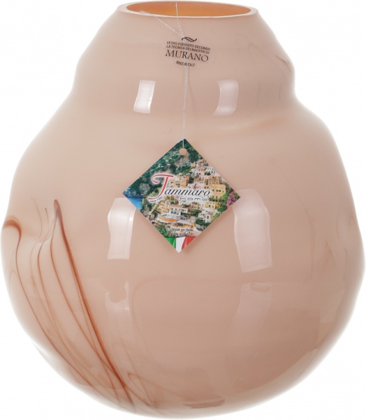 Ваза Antonio Tammaro Crash 33 см Коричнево-бежева 