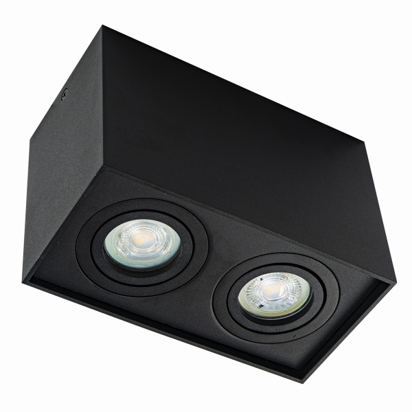 Світильник точковий Berger 40 Вт GU10 чорний 3012-DL-2 Black 