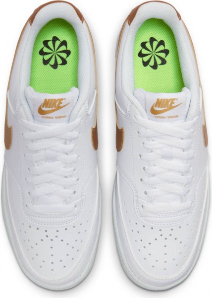 Кросівки Nike NIKE COURT VISION LOW NEXT NATURE DH3158-105 р.38 білий