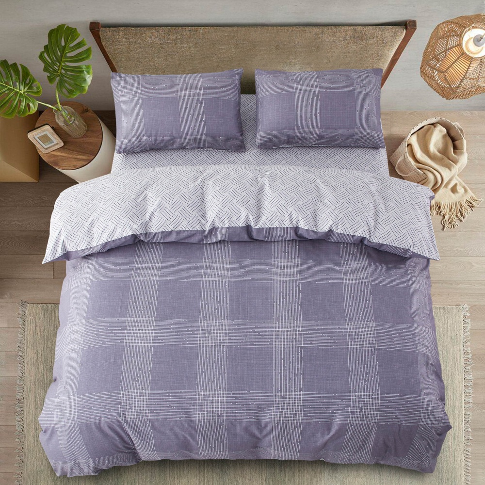 Комплект постільної білизни Balme 1,5 сірий La Nuit