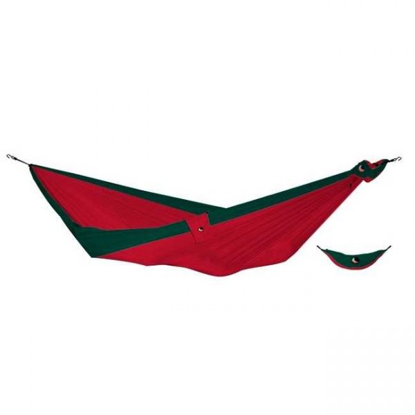 Гамак TickeToTheMoon King Size 155x красно-зеленый